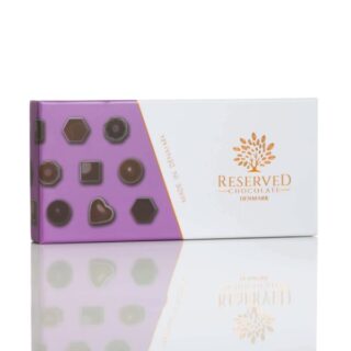 Reserved Chocolate gaveæske med fyldte chokolader